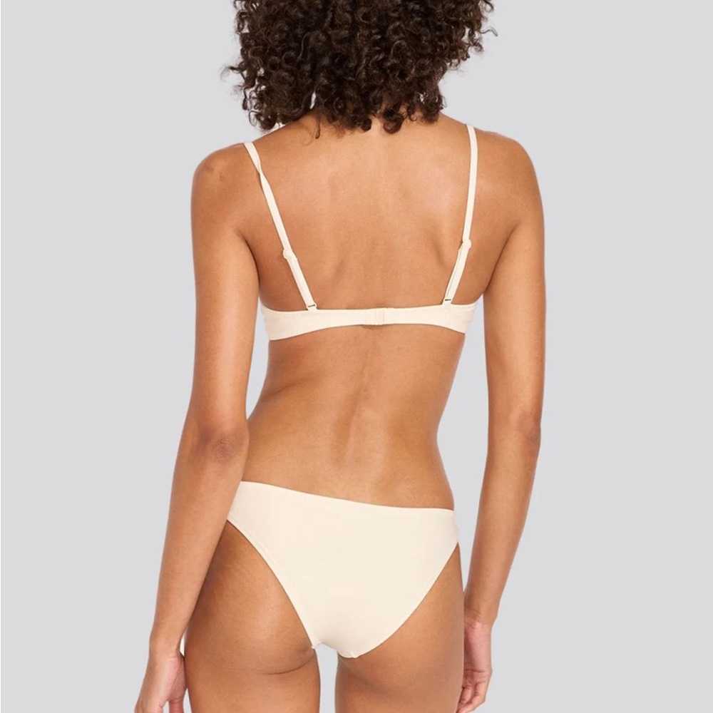SOLID & STRIPED | Eva Bikini Bottom | Cream Size L